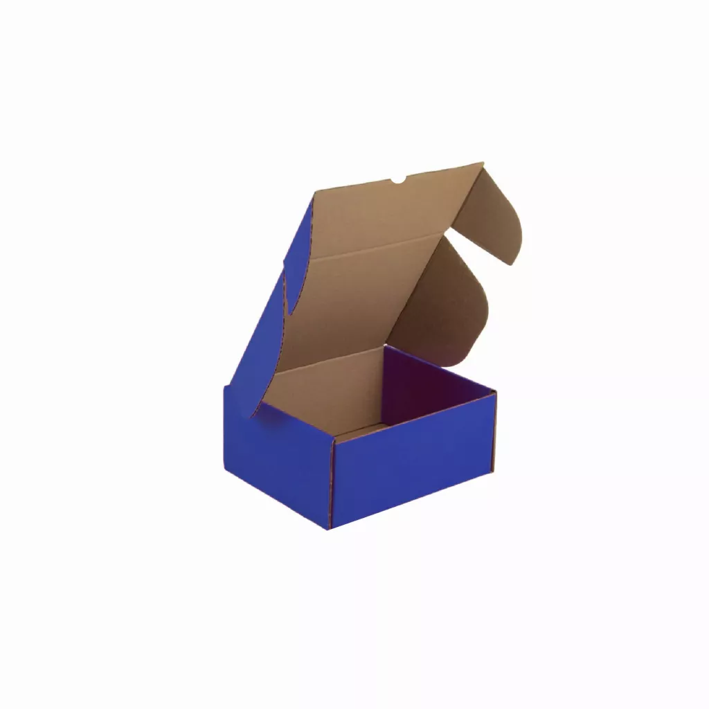 Small blue shipping carton, 24 pieces