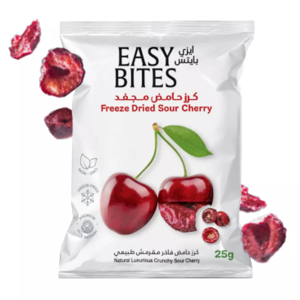كــرز حــامــض مـــجــفـد 25جرام