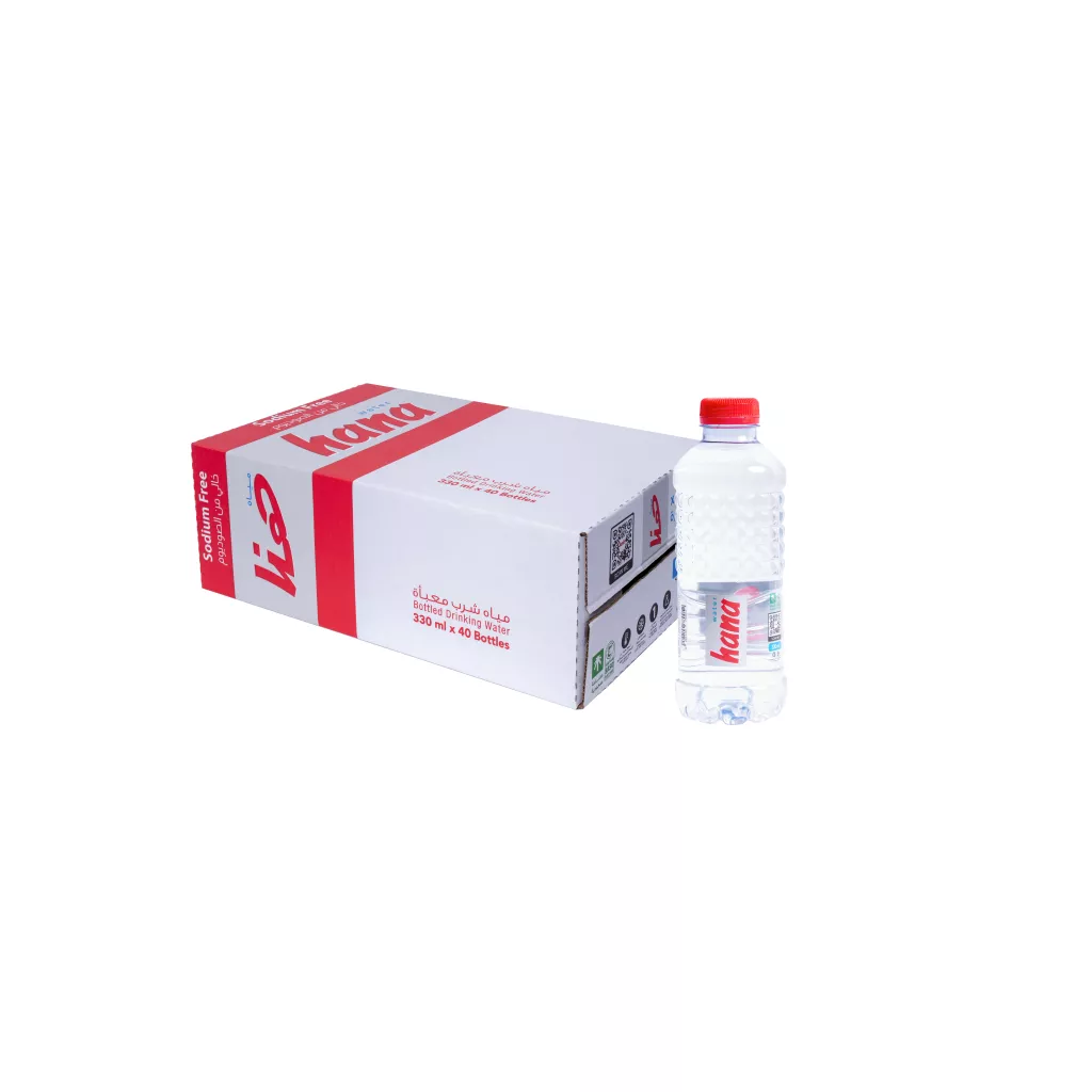 Item: 330 ml, 40 bottles per carton