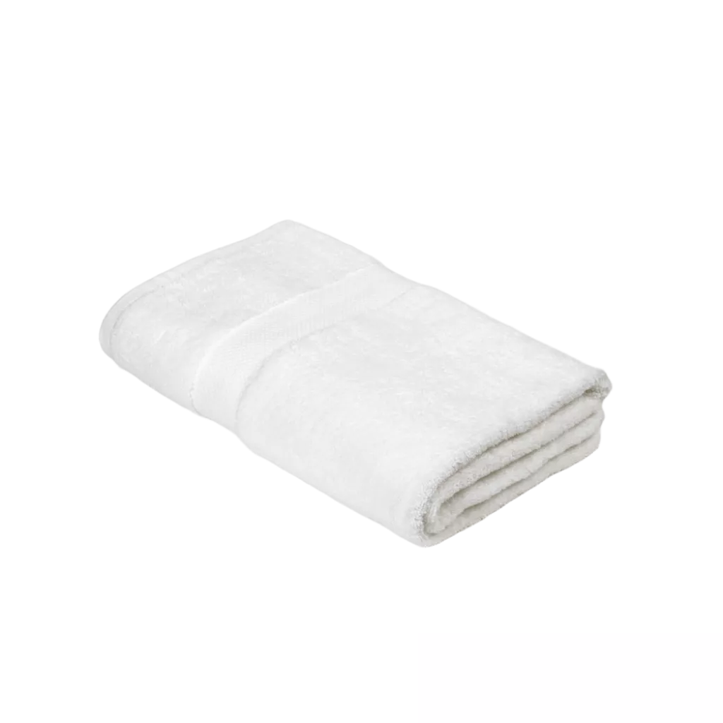 Serviette en coton blanc 140 x 70 cm