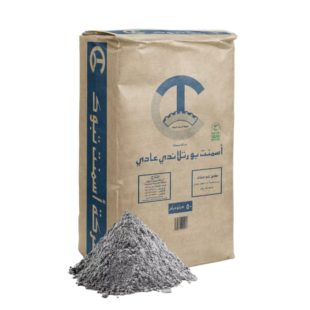 إسمنت بورتلاندي عادي (OPC) (1طن) سائب