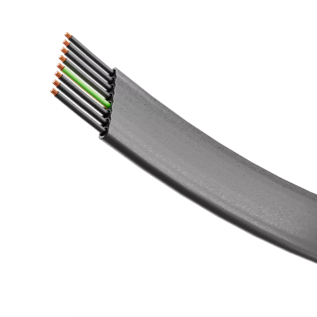 Elevator cable travel cable