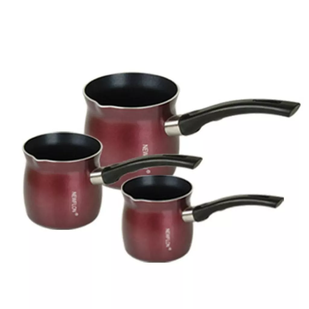 3-piece non-stick NeoFlon cookware set