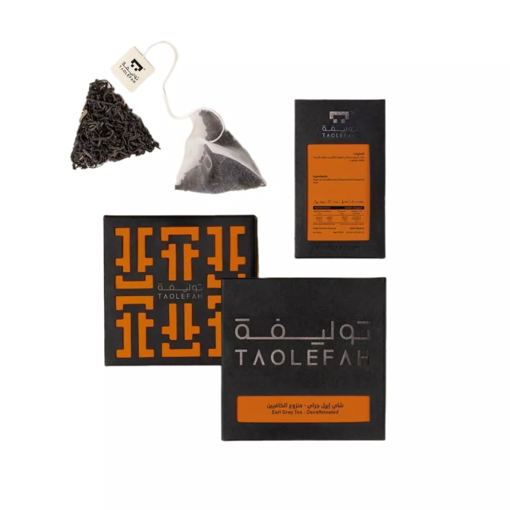 شاي إيرل جراي - منزوع الكافيين - 15 كيس