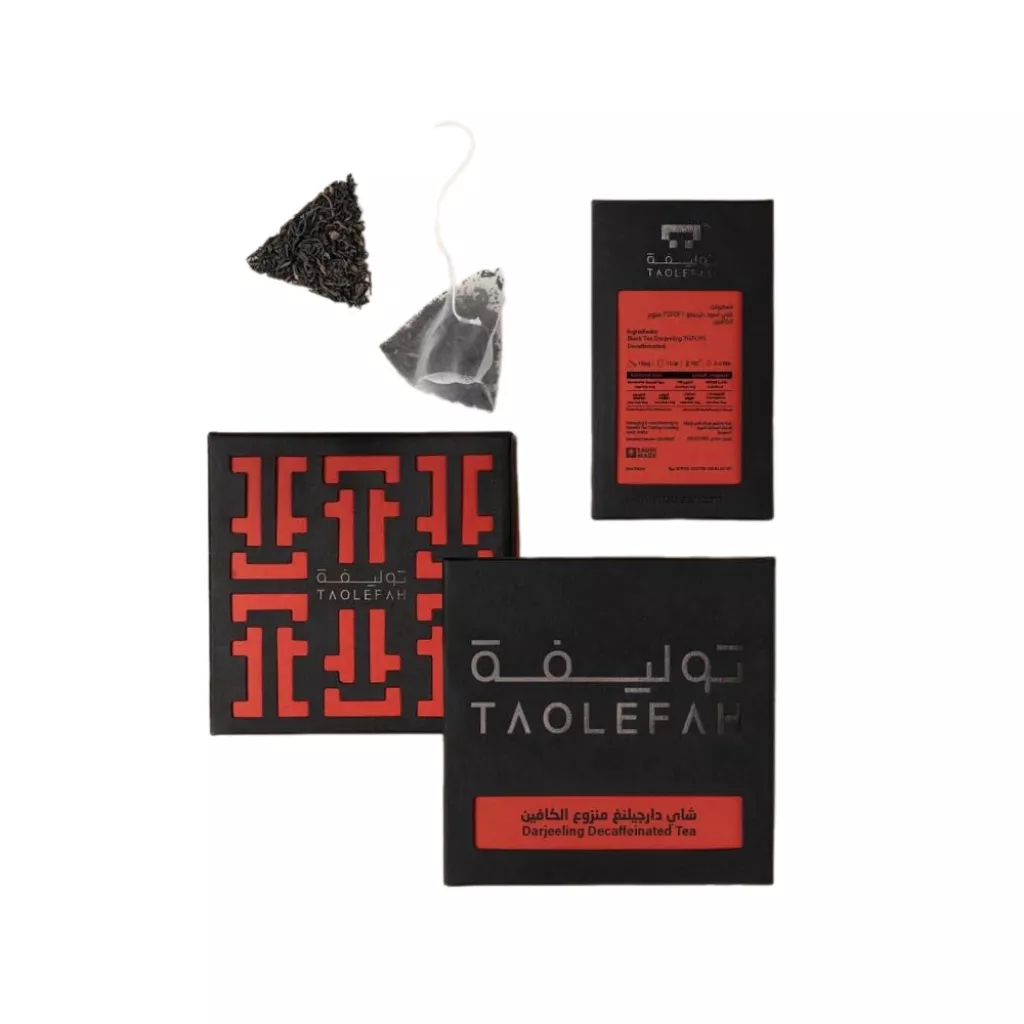 Thé Darjeeling (FTGFOP1) - Décaféiné - 15 كيس