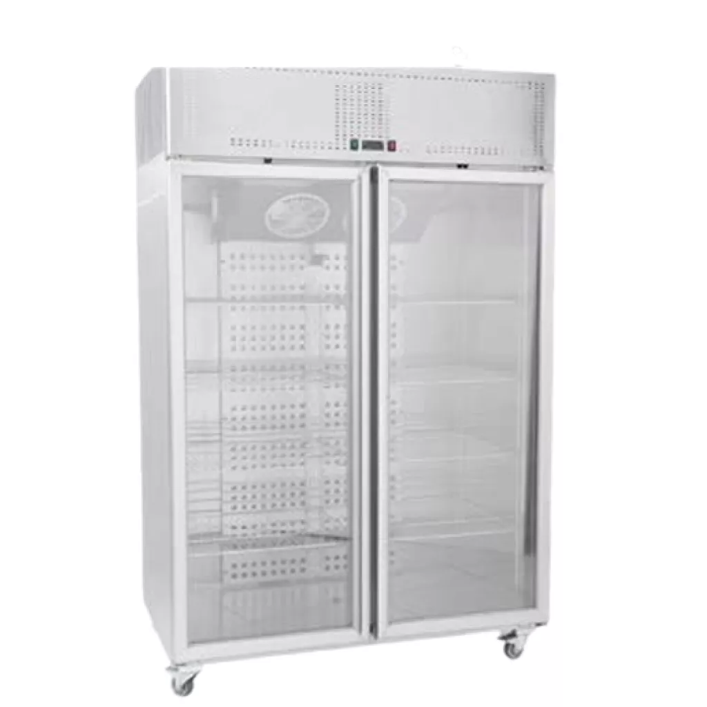 Upright Refrigerator - 2 باب زجاج