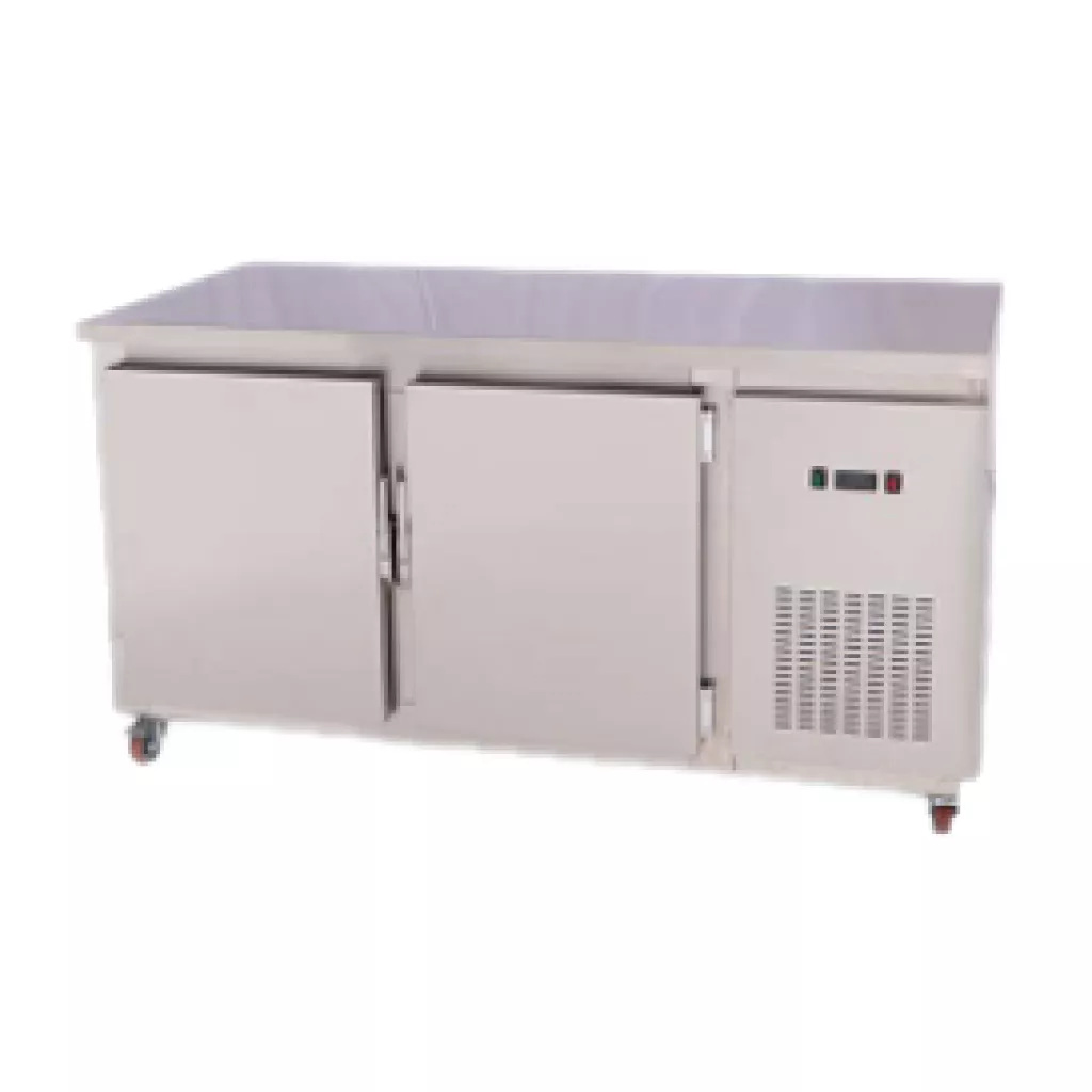 Counter Refrigerator with Work Surface - بابين