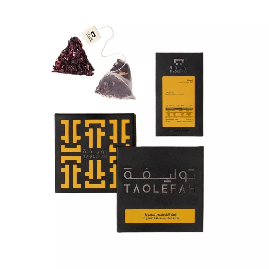 Органические цветы гибискуса - 15 كيس
