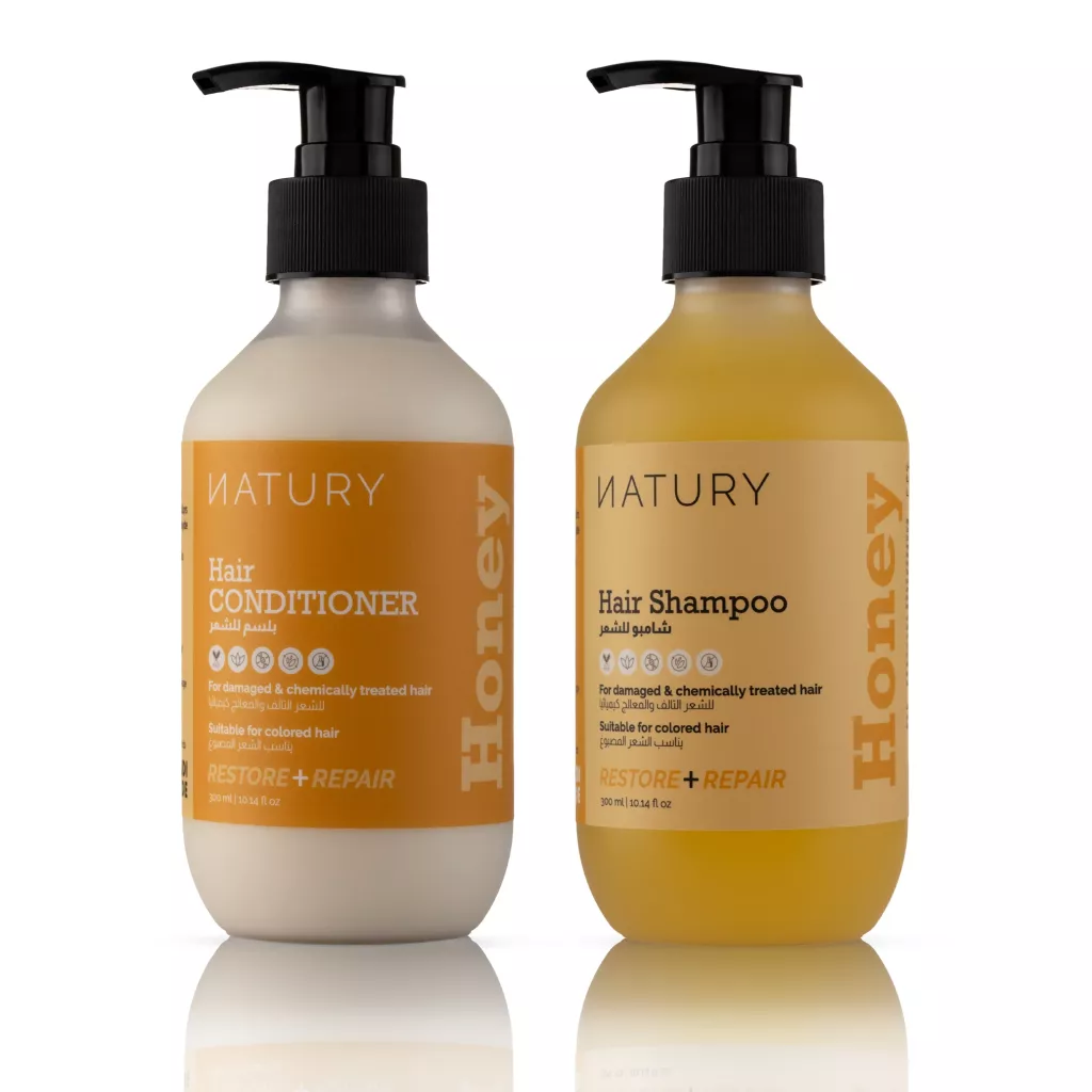 مجموعة العسل (شامبو وبلسم)