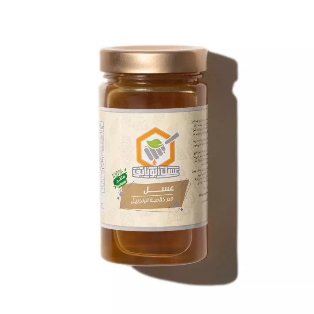 Honey with ginger extract