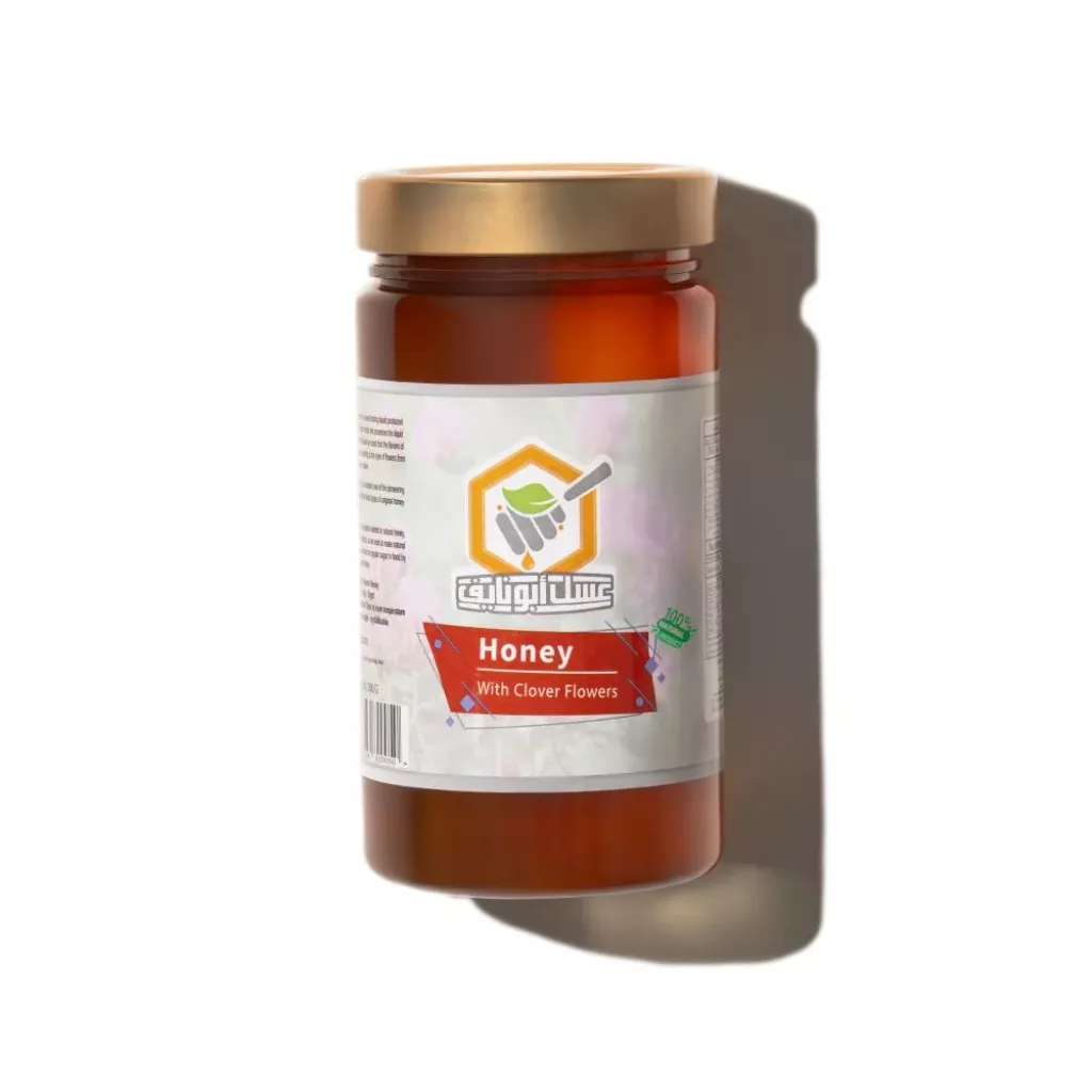 Clover flower honey