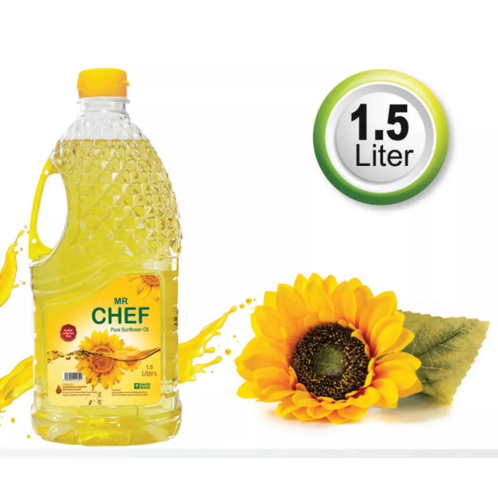 Pure Sunflower Oil - Mr. Chef / 1.5 liters