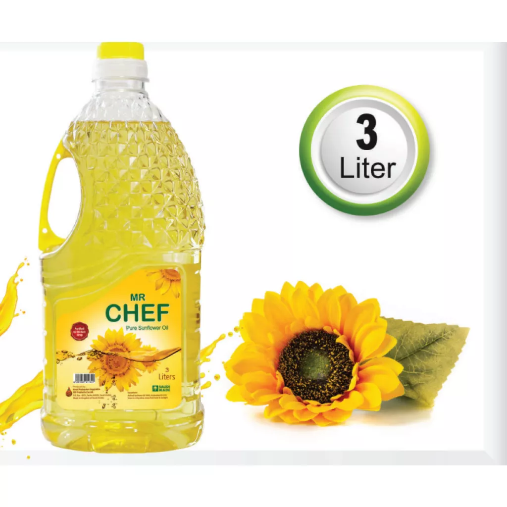 Pure Sunflower Oil - Mr. Chef / 3 liters