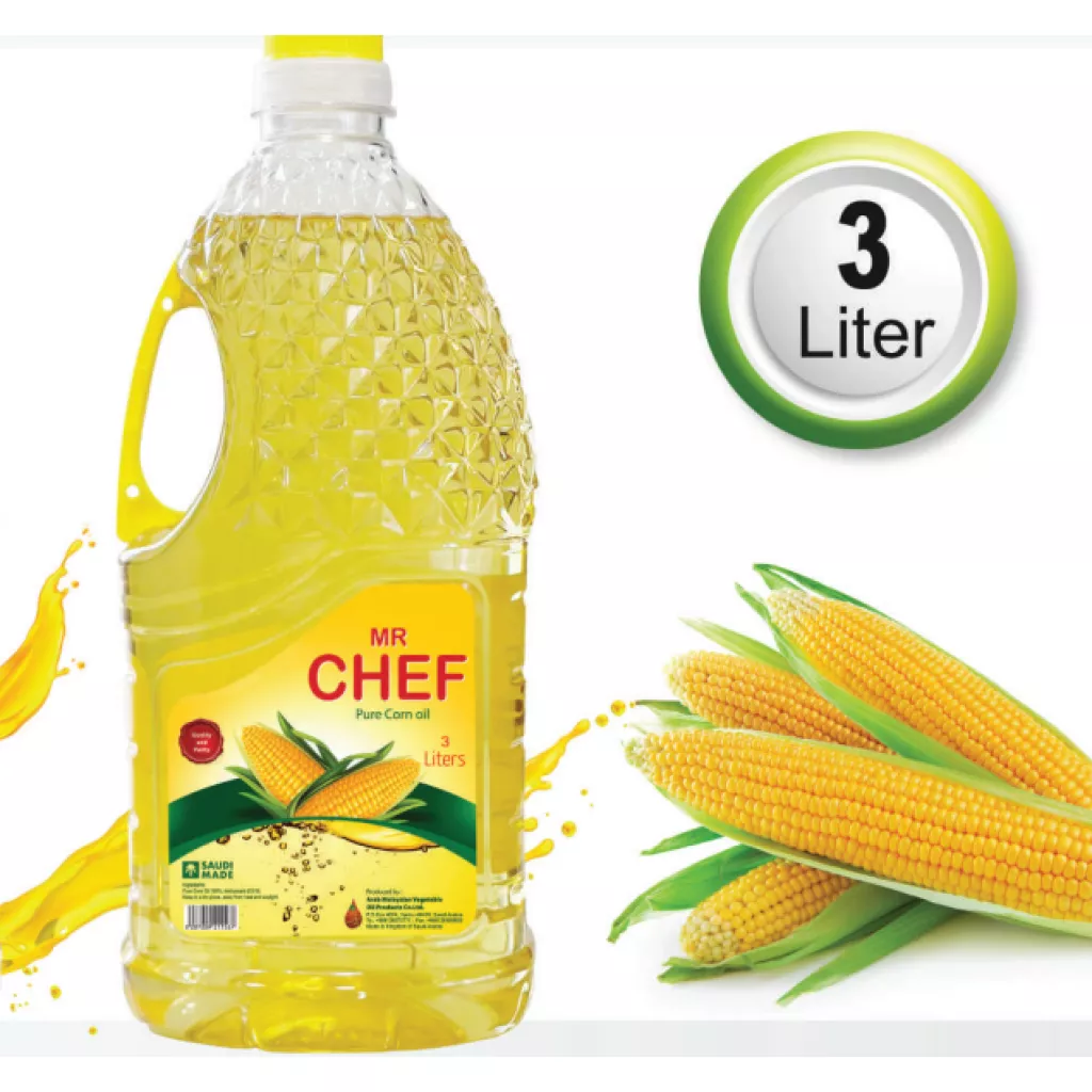 Pure Corn Oil - Mr. Chef / 3 liters