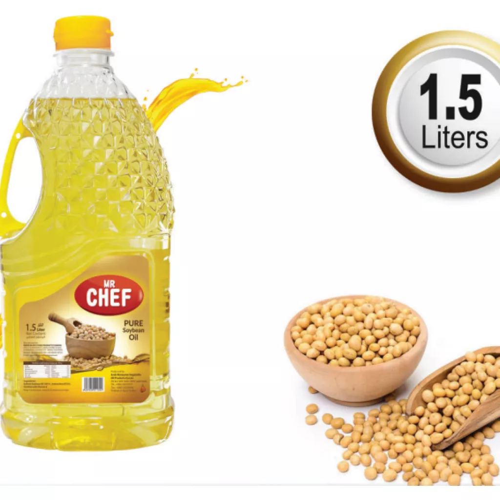 Pure Soybean Oil - Mr. Chef / 1.5 liters