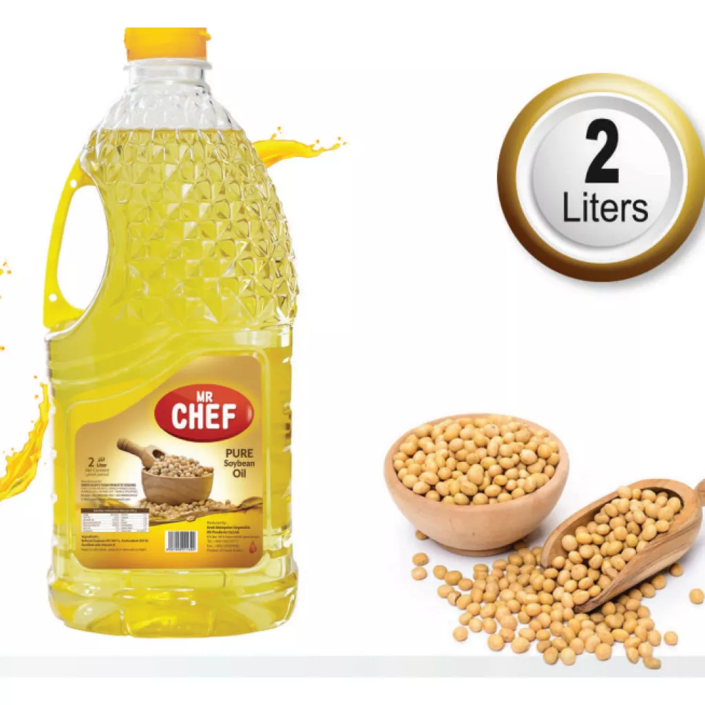 Pure Soybean Oil - Mr. Chef / 2 liters