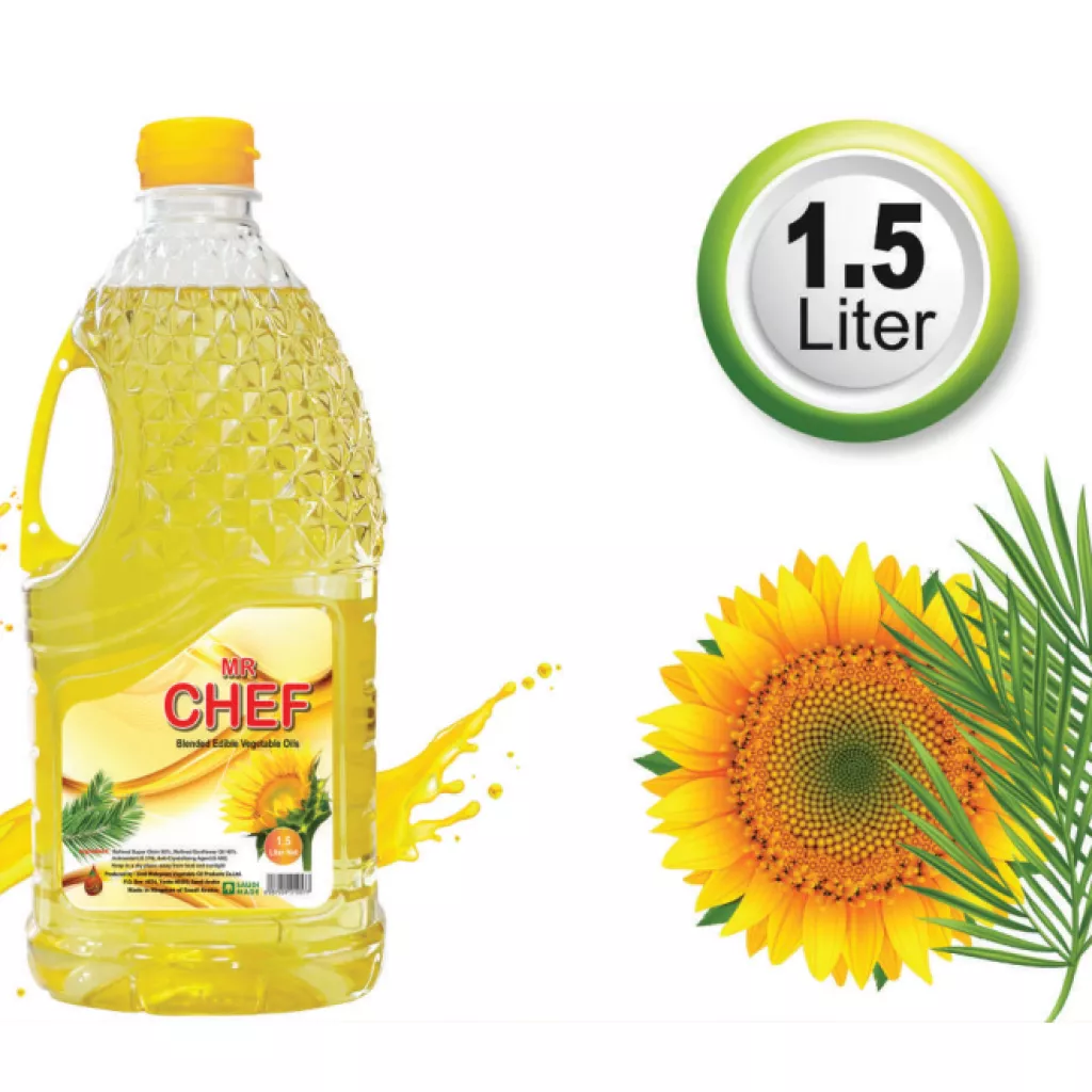 Blended Edible Vegetable Oils - 1.5 لتر