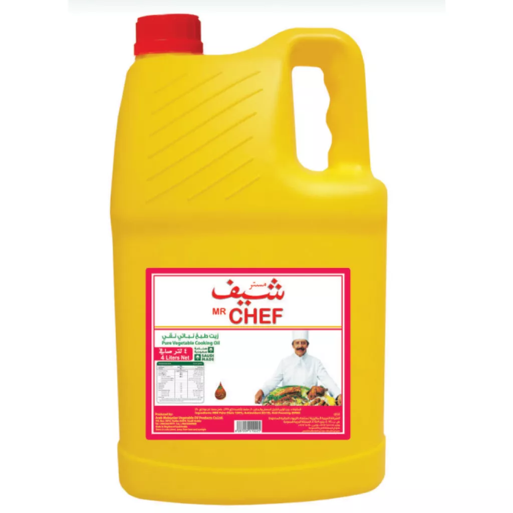 Pure vegetable cooking oil - 4 لتر