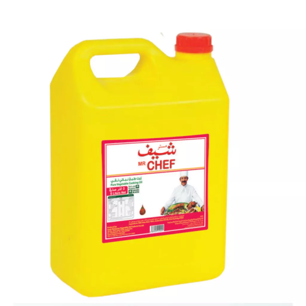 Pure vegetable cooking oil - 5 لتر