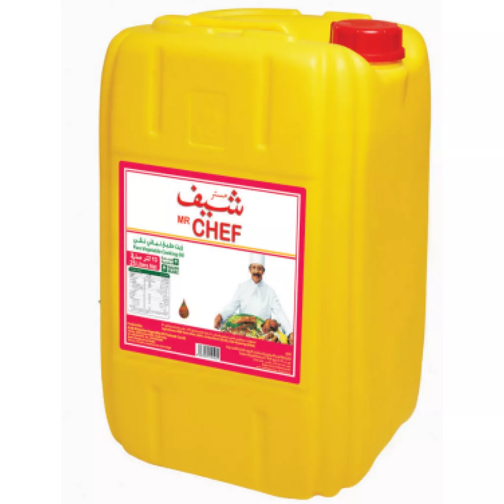 Pure vegetable cooking oil - 25 لتر