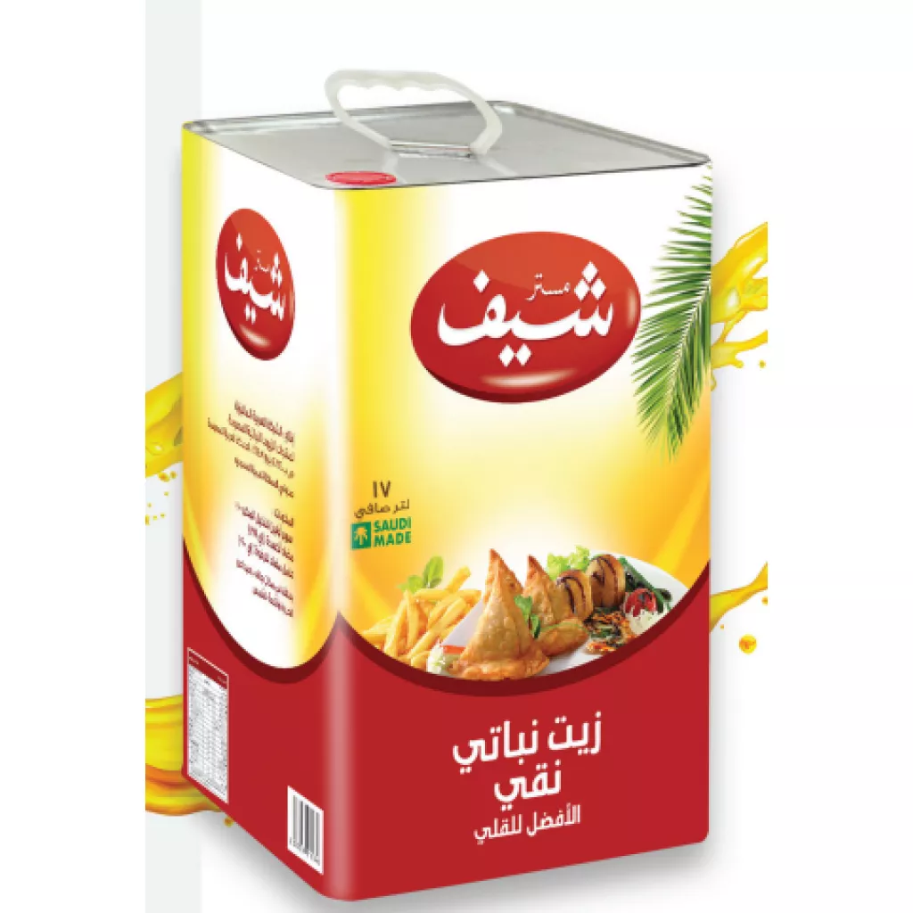 Pure vegetable oil is best for frying. - 17 لتر